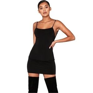 Mistress Rocks Black Cosmopolitan Backless Mini Dress